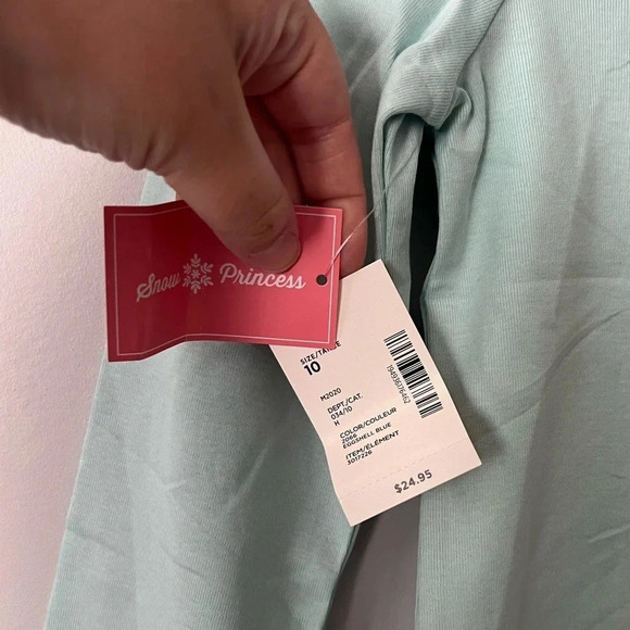 Gymboree Ice Figure Skates Shirt & Snowflake Leggings  Matching Set | Size 10 - Picture 8 of 11